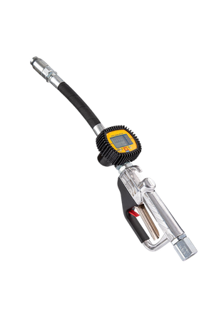 Pistola dispensadora de aceite digital de gran caudal pico rigido
