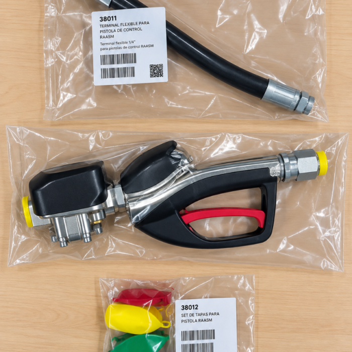 Pistola de suministro 70 litros en aluminio s. 3/4" ALTO CAUDAL