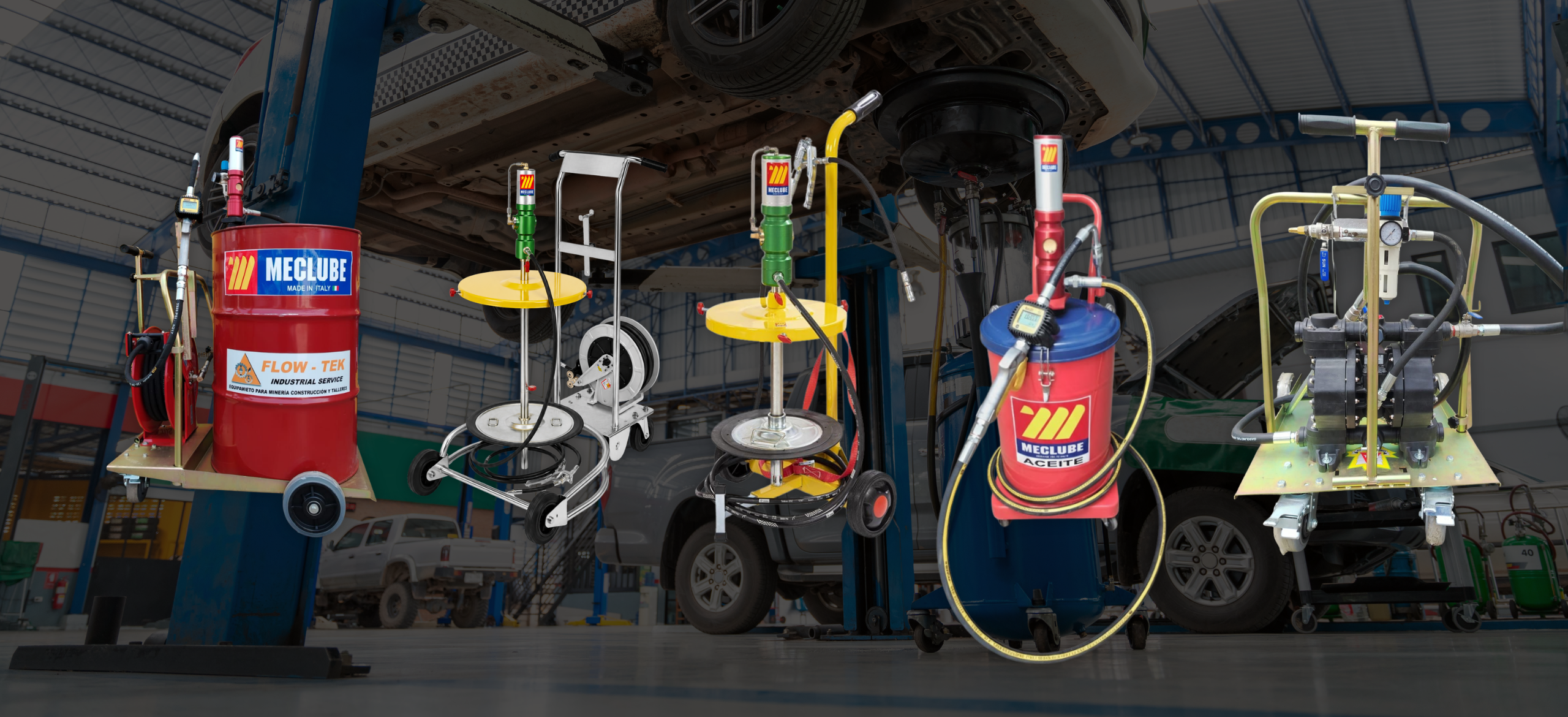 Coches de lubricacion